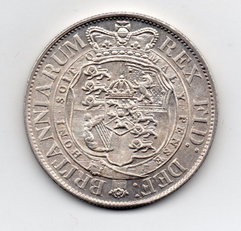 1818 Half Crown, slabbed by NGC MS 64 – Coinage Of England