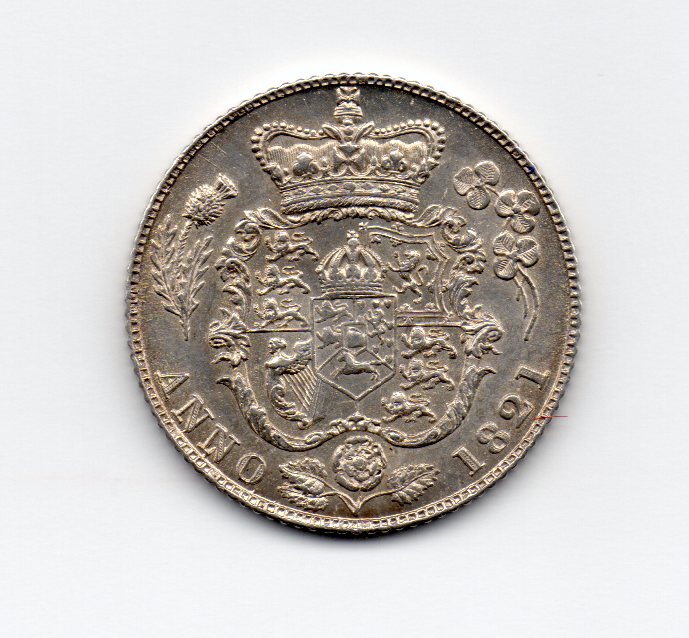 1821 Sixpence, George IV – Coinage Of England