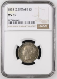 1858-Shilling-ms65