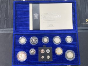 Royal Mint 2000 Silver Proof Set in case with certificates - Coinage Of ...