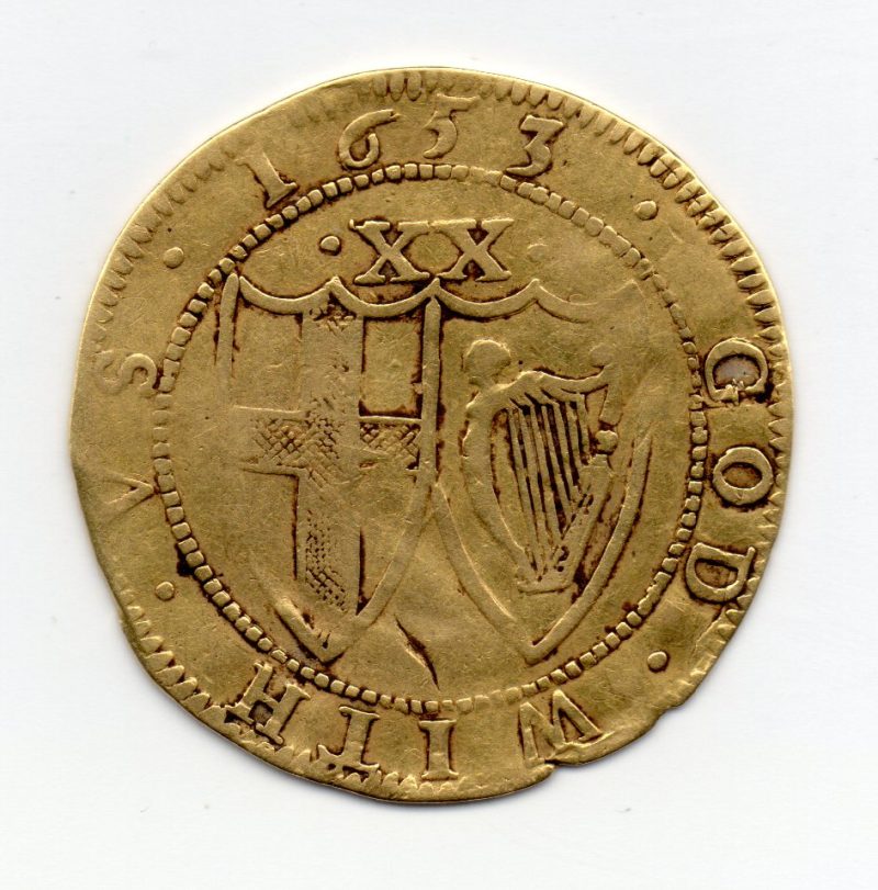 1653 Unite, Oliver Cromwell/Commonwealth of England - Coinage Of England